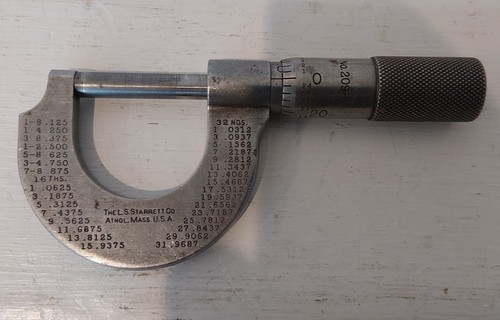 Starette 209 micrometer - 209,